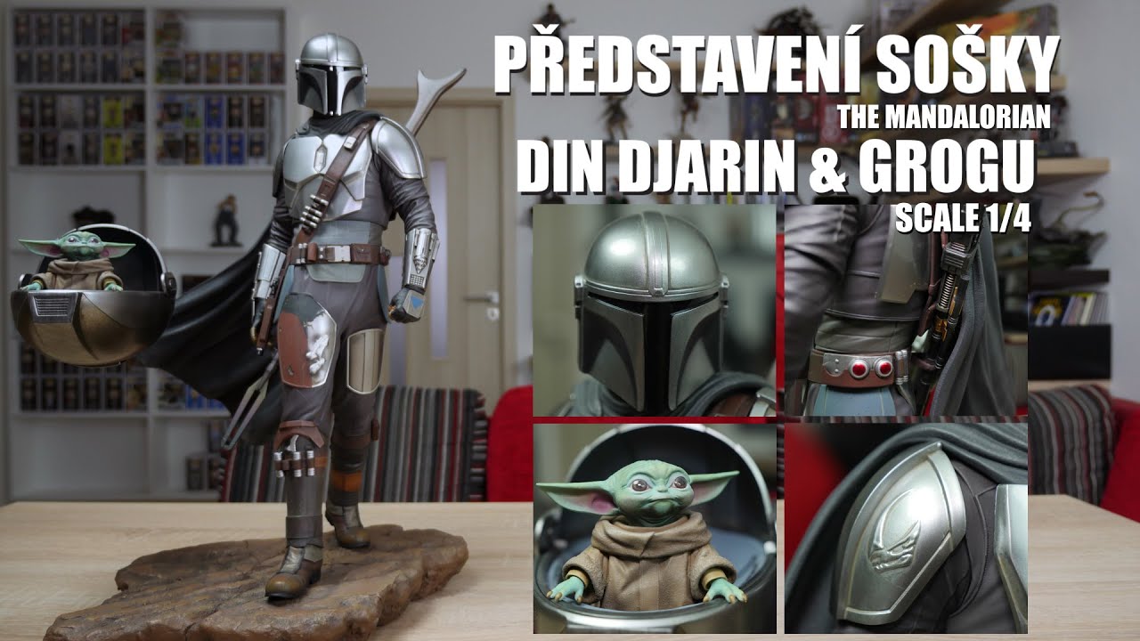 Představení Sošky l Din Djarin & Grogu l Seriál: The Mandalorian (2019)