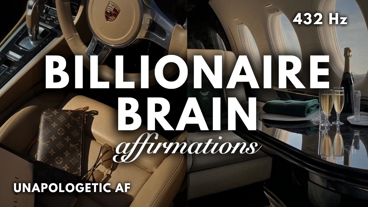 💸 The ONLY Billionaire Mindset Affirmations You Need | Brain's Cheat Code for Unlimited Wealth