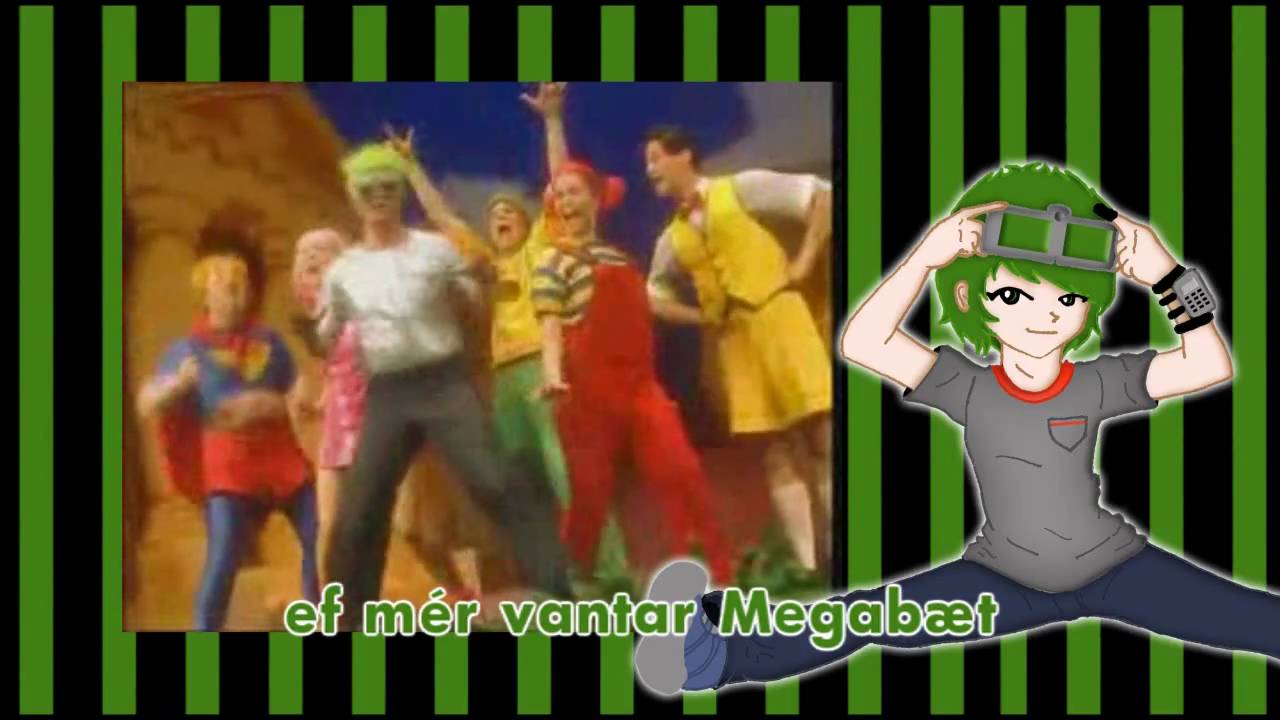 Latib&aelig;r-Megab&aelig;t (sing-a-long) original Icelandic version