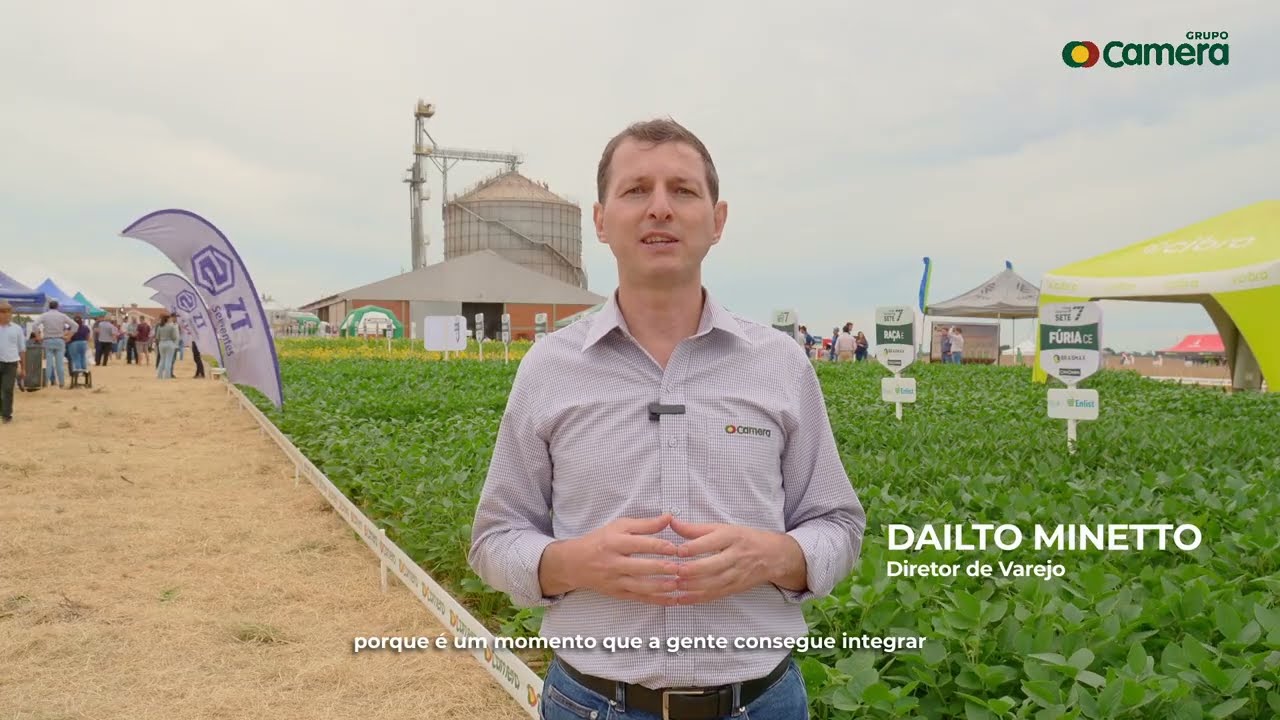 DIA DE CAMPO SOJA 2025 | Grupo Camera apresenta tecnologias e tend&ecirc;ncias para o futuro do agro