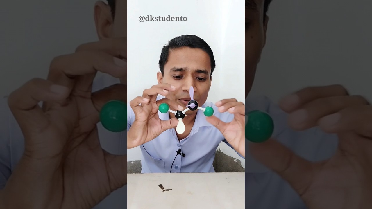 Structure of H2O2 | Open book structure | #shorts #chemistry #diy