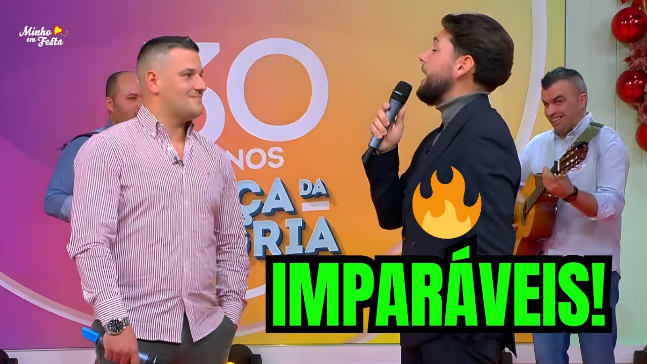 🔥Imparáveis! A Dupla de Cantadores Voltou a Deslumbrar em Direto!