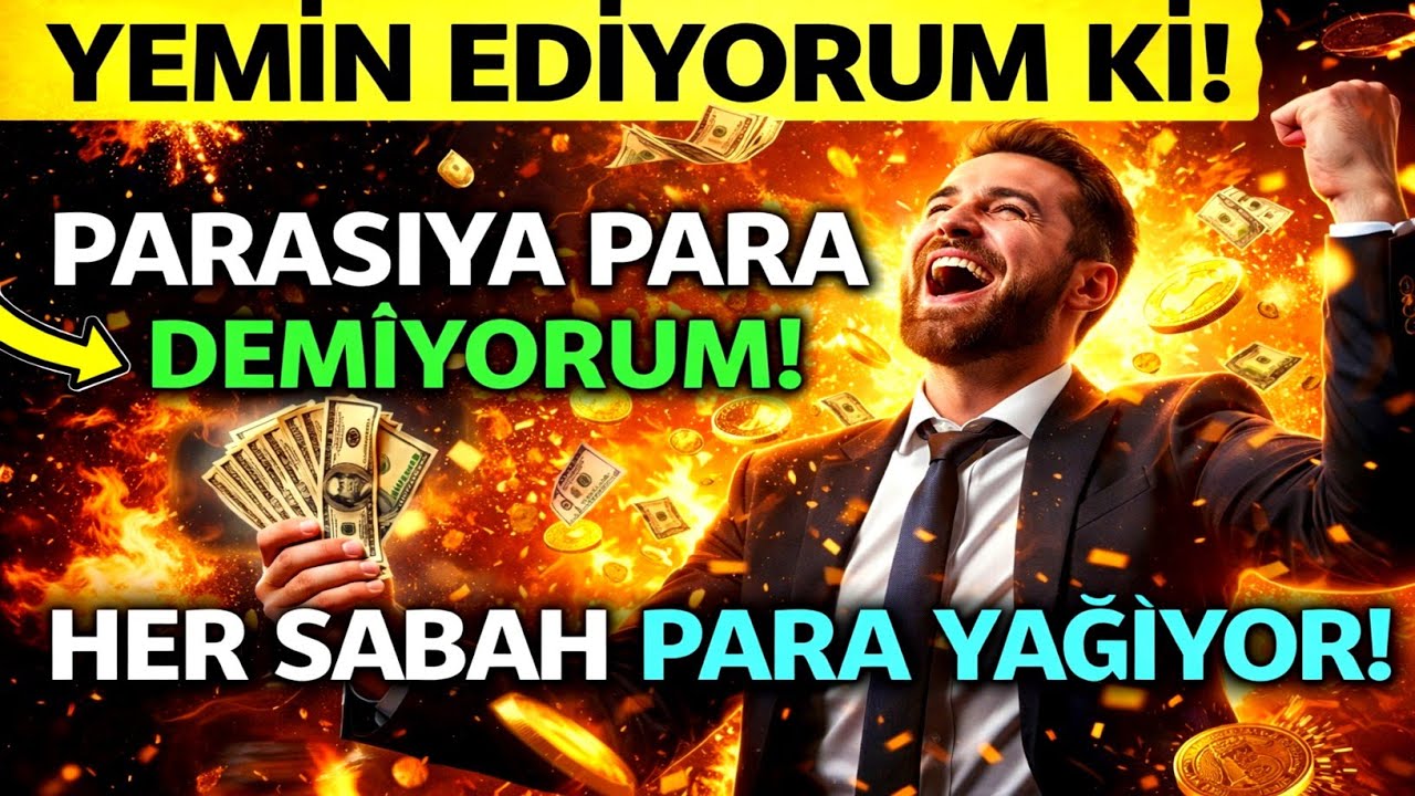 YEMİN EDİYORUM Kİ AKAN RIZKIMI DURDURAMIYORUM ! SABAH UYANIR UYANMAZ AÇ DİNLE