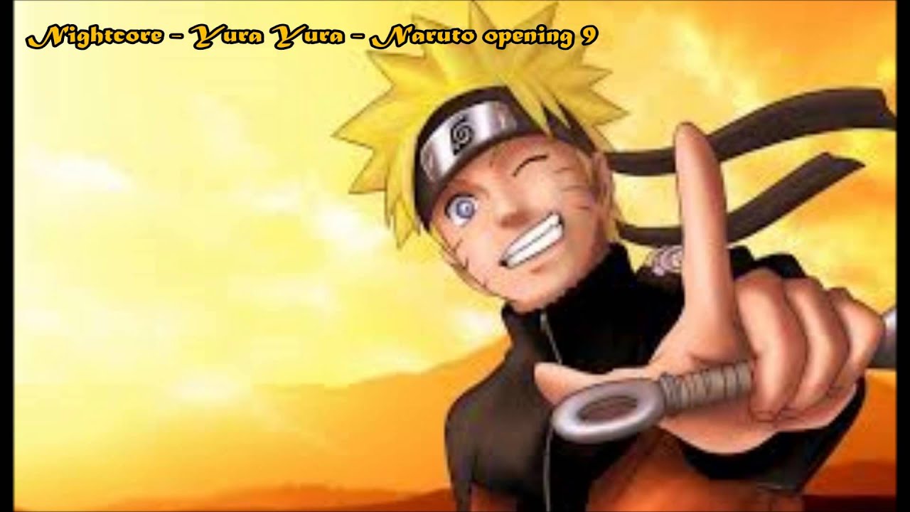 Nightcore - Yura Yura - Naruto opening 9