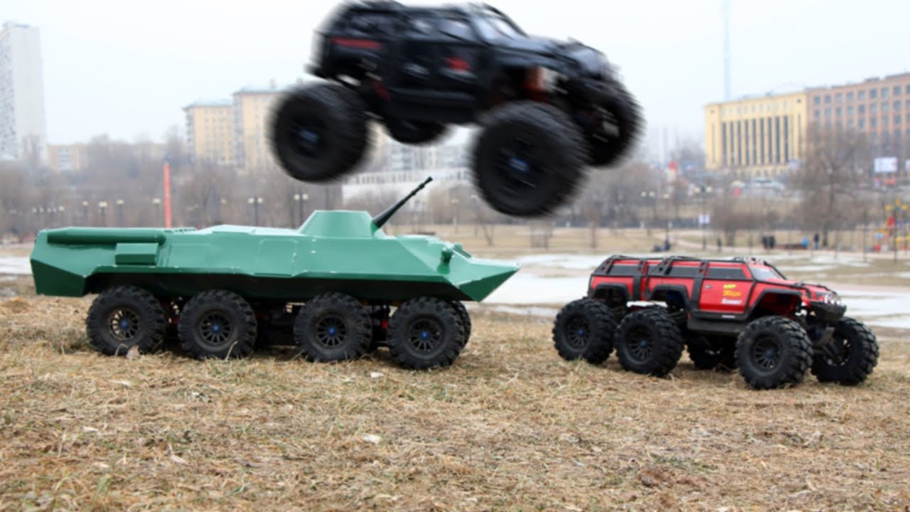 BTR-80 8x8, Summit 6x6, Summit 4x4 - Part 4 (Drifting on the ice)