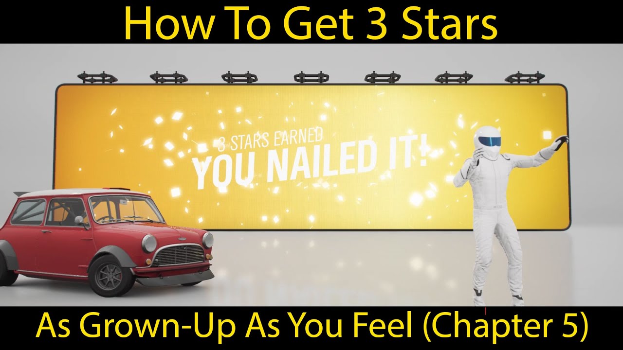 Forza Horizon 4 - Top Gear Chapter 5: As Grown-Up As You Feel - How To Get 3 Stars