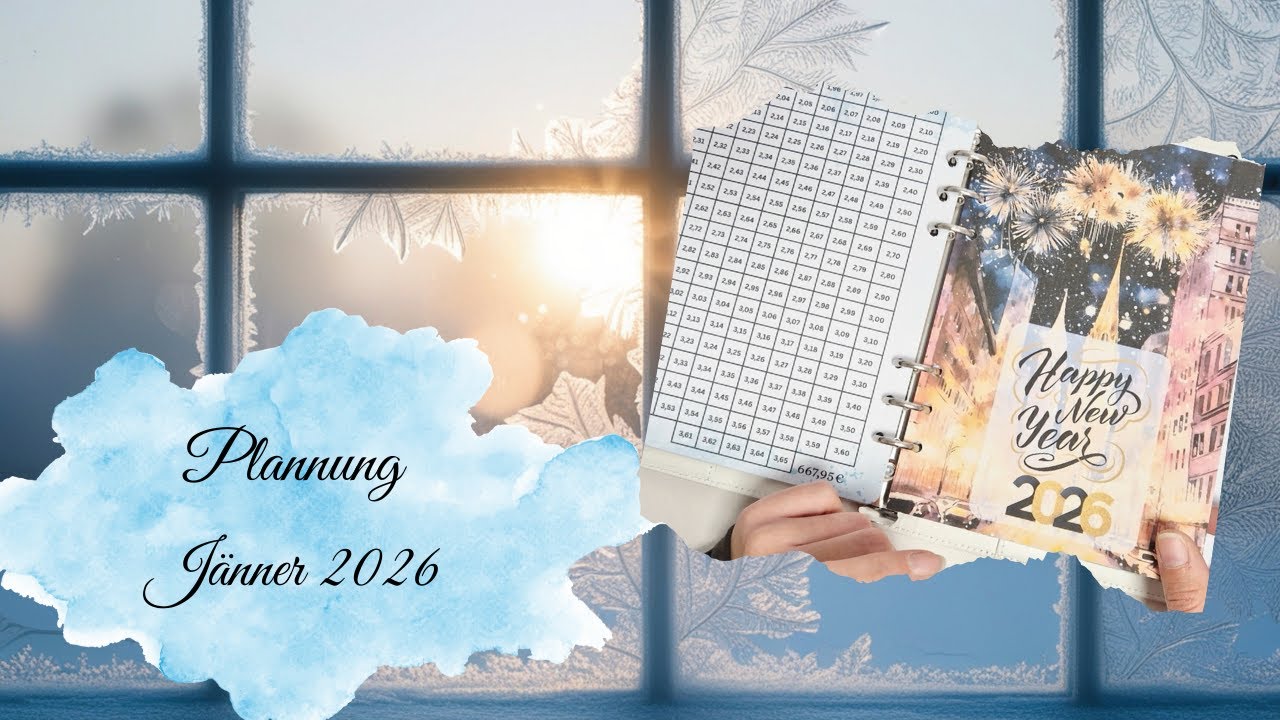 Plannung  ❄️ Jänner ❄️| Einnahmen und Ausgaben #umschlagmethode #budgeting #finanzen