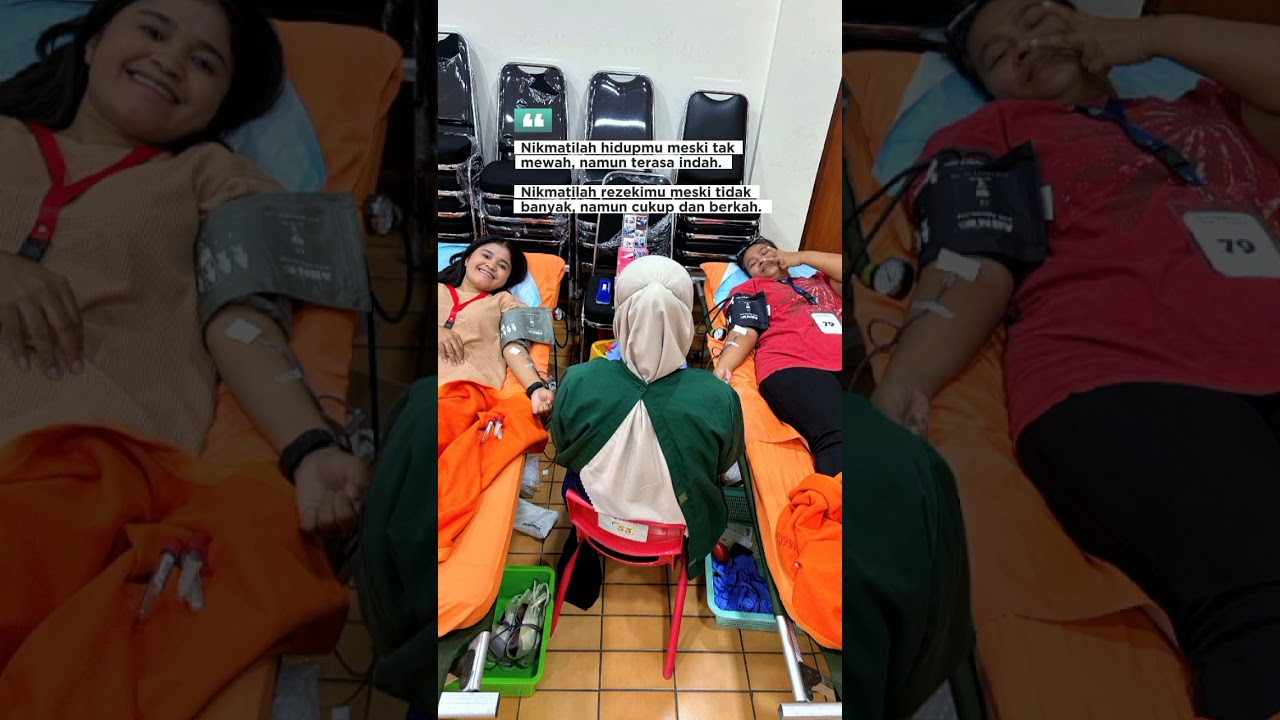 donor darah ❤️ #bersyukur #donordarahsehat #donordarah
