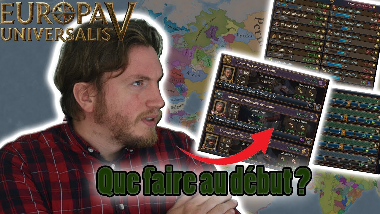 EU5 : Début de partie, que faire ?