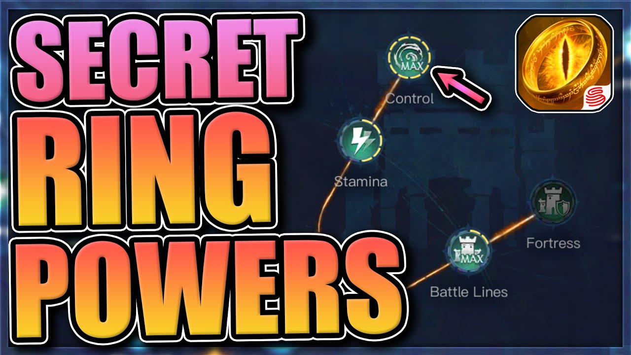 Secret ring abilities not listed in game [lord of the rings: war]