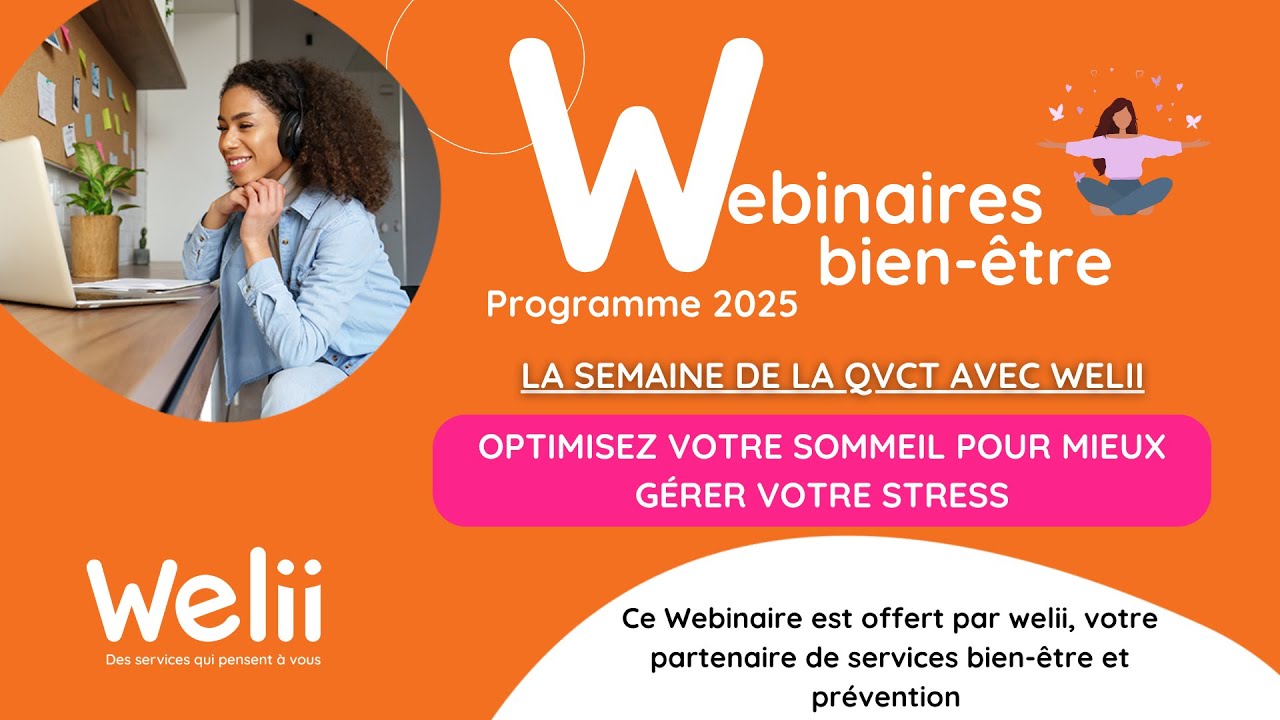 Webinaire - Optimisez votre sommeil pour mieux gérer votre stress 16 06 2025