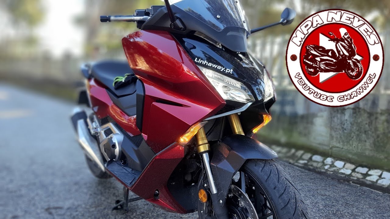 Apresentação e teste da Honda Forza 750cc(2021)