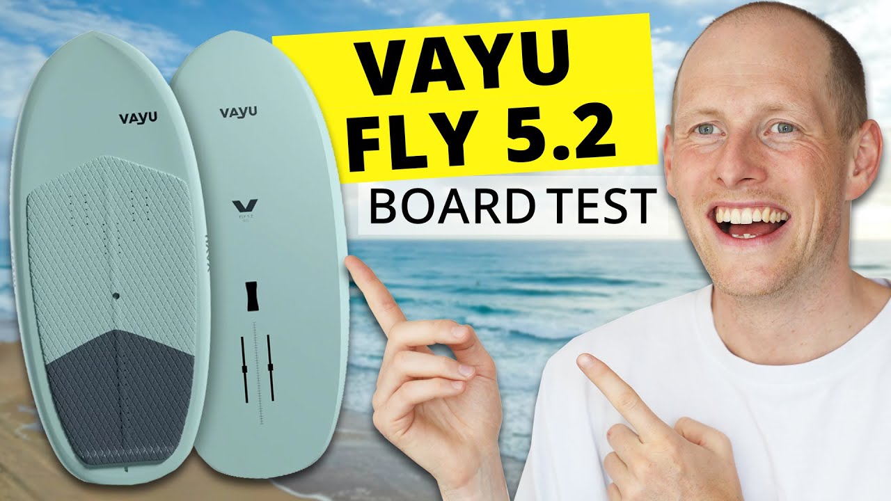Wingfoil Board UNTER 100L probiert! (Vayu Fly Board 5.2 90L)