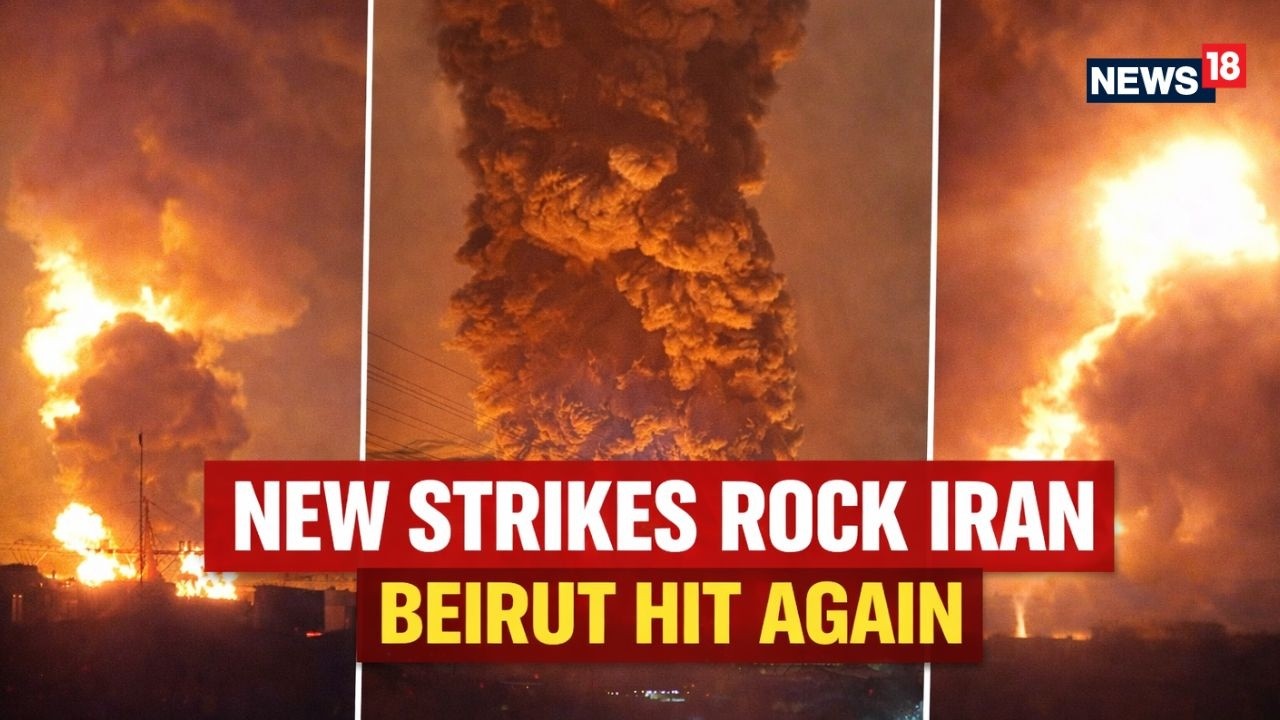 Breaking News | Israel Hits Iran & Beirut In Fresh Airstrikes | Middle East War Intensifies | LIVE