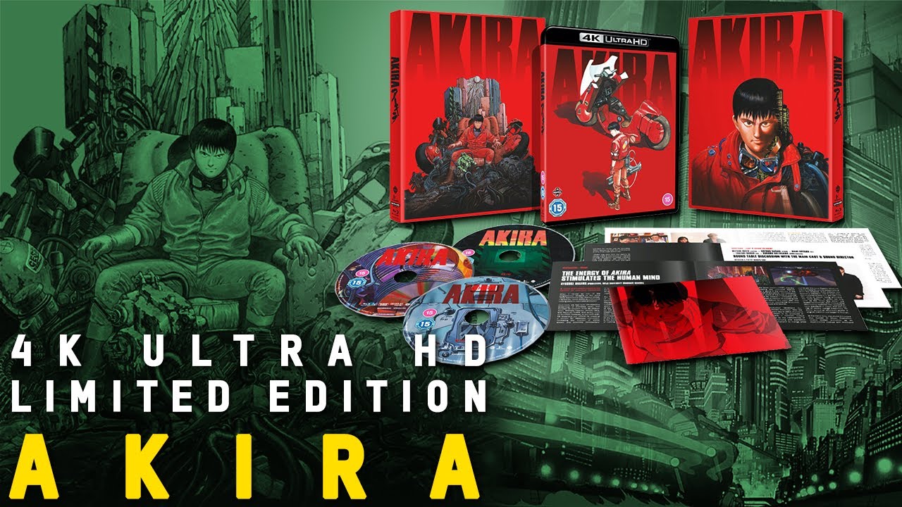 Akira Limited Edition (4K Ultra HD Blu-ray) Unboxing