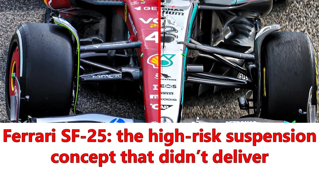 Push-Rod vs Pull-Rod: Why Ferrari&rsquo;s Radical SF-25 Suspension Failed in F1 2025