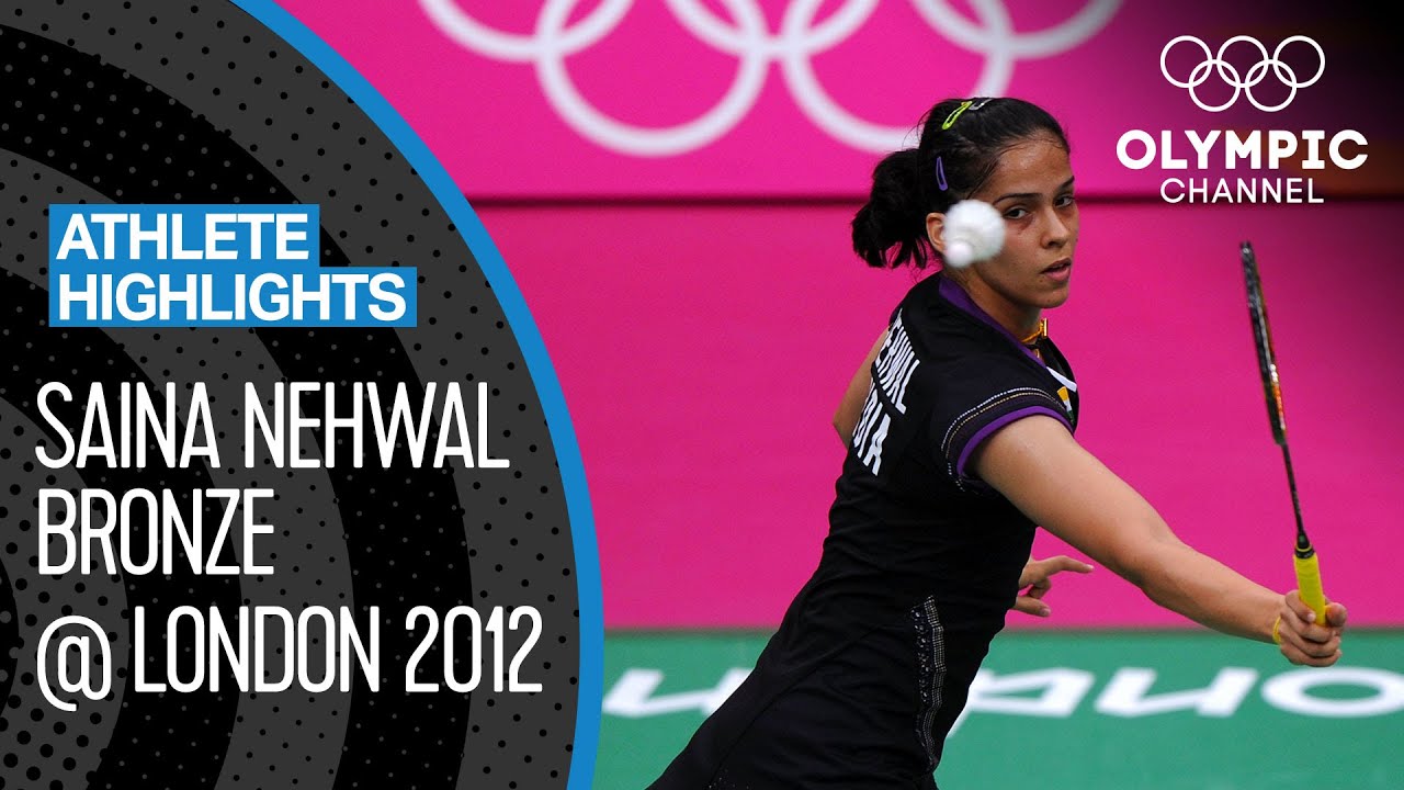 Saina Nehwal 🇮🇳  - India's first ever Olympic Badminton medallist! | Athlete Highlights