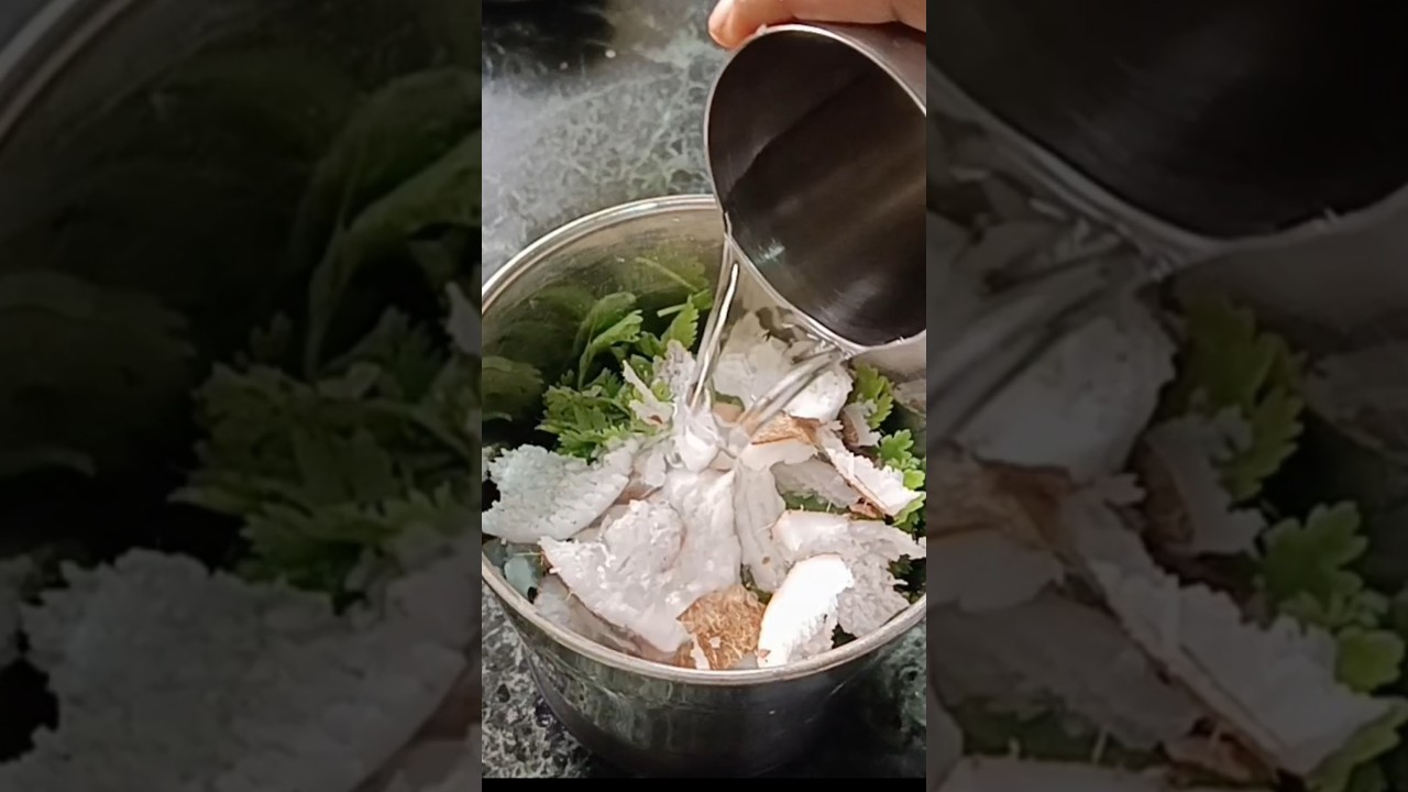 coconut chutney #foodie #shortfeed #new #viral
