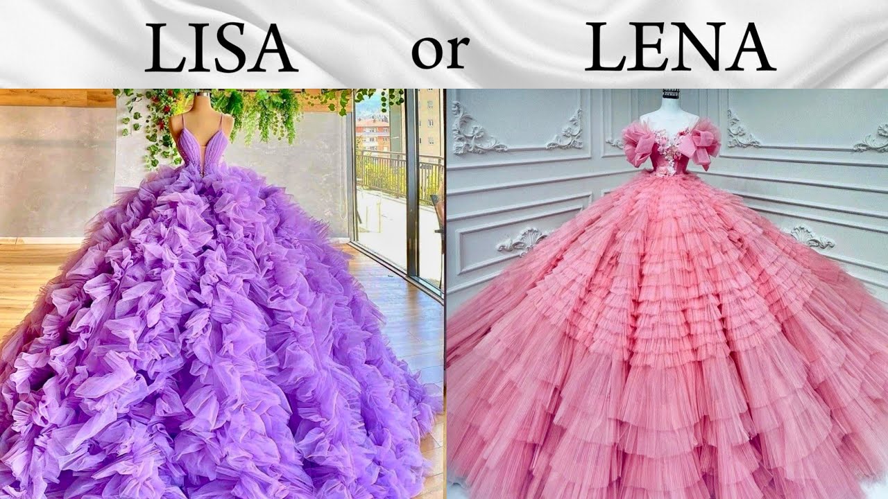 LISA OR LENA 🌷 PRINCESS DRESSES, GOWNS, ACCESSORIES & MORE 👗💕 #4