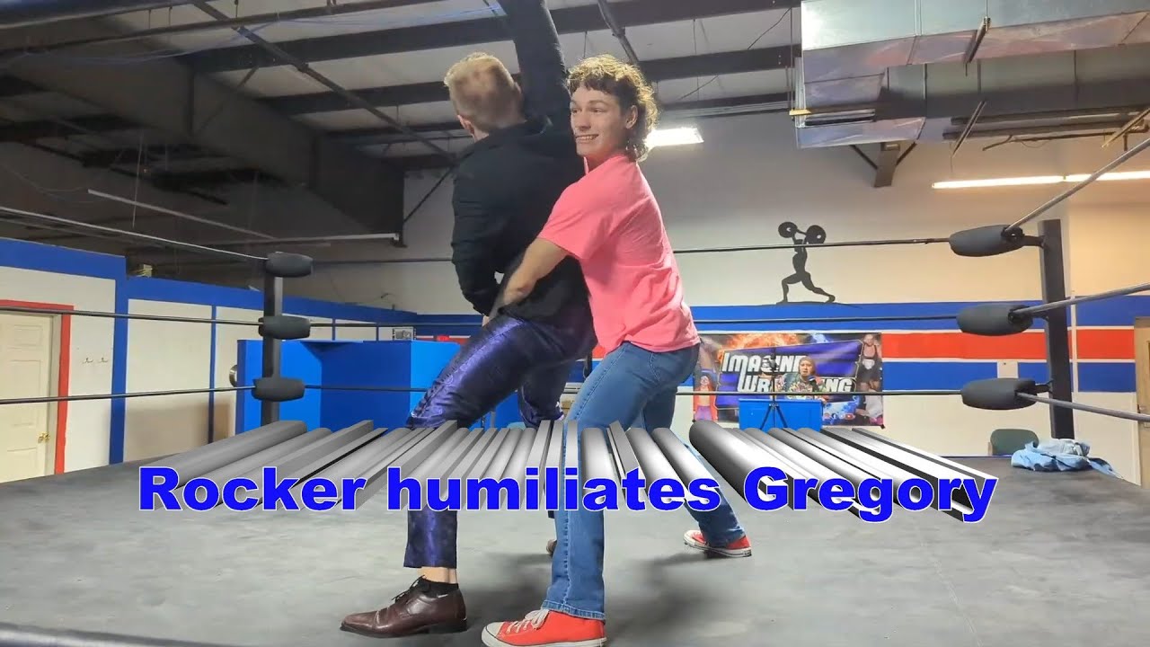 Kriss Sans humiliation of Gorgeous Gregory, uncut