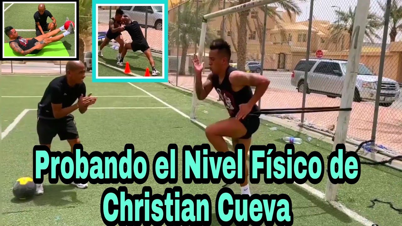 Jose Neyra entrenador / Christian Cueva / Probando el Nivel F&iacute;sico de Cueva / 2022 / Arabia