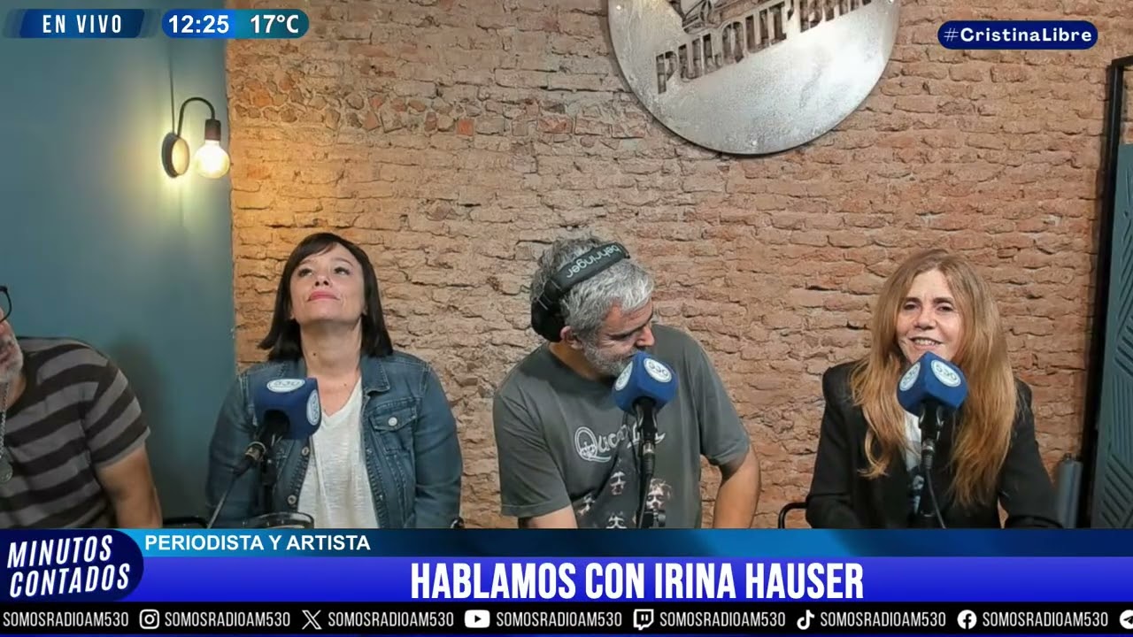 IRINA HAUSER EN EL PULQUI BAR - MINUTOS CONTADOS - AM 530