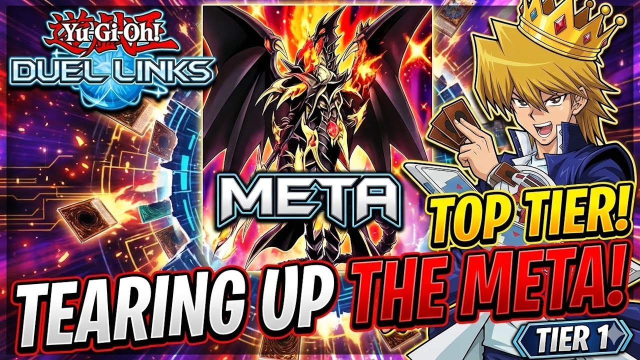 [Yu-Gi-Oh! Duel Links] Red-Eyes Dark Dragoon tearing up the Meta! Joey Wheeler Top Tier! 😀🐉👋🃏