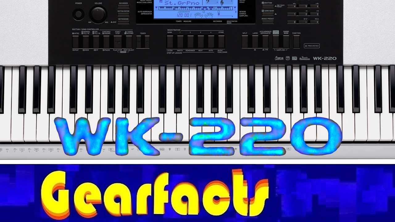 Клавиатура Casio WK-220: 76 клавиш совершенства