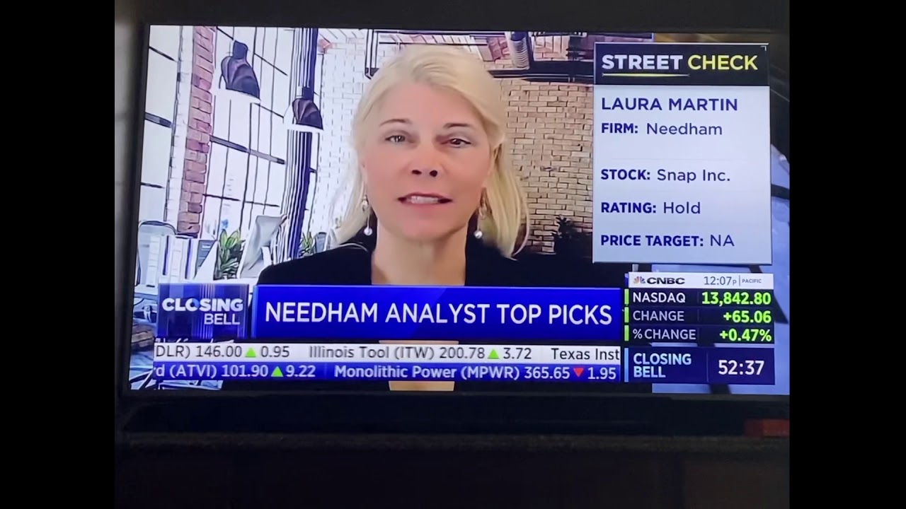 Laura Martin/Needham CNBC on $FUBO