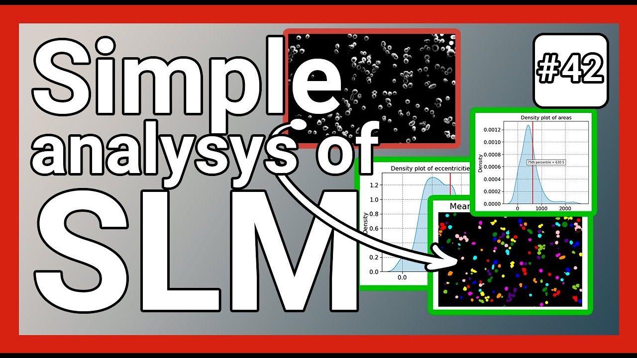 Simple analysis of SLM powder. P1