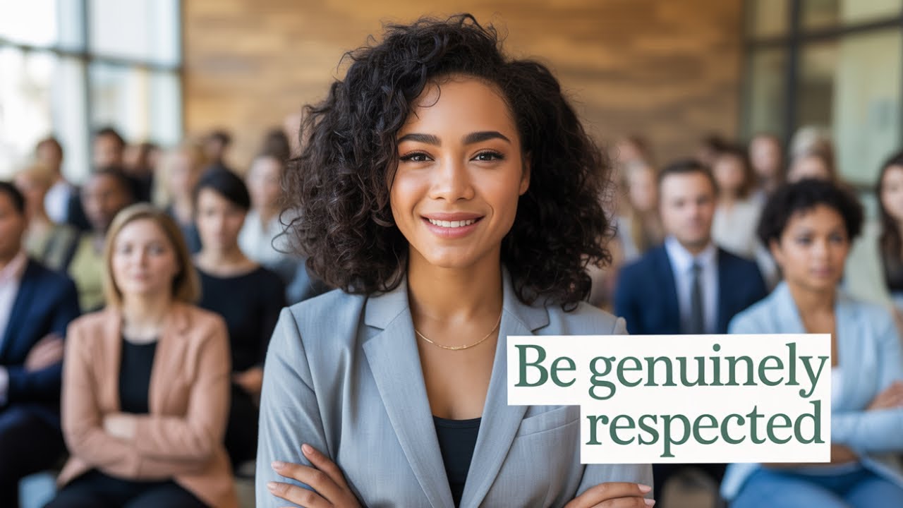 How to Earn Respect Without Being Intimidating (Quiet Confidence + EQ Leadership)