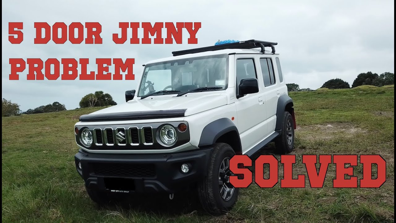 A flat cargo area for the 5 door Suzuki Jimny (Jimny XL).