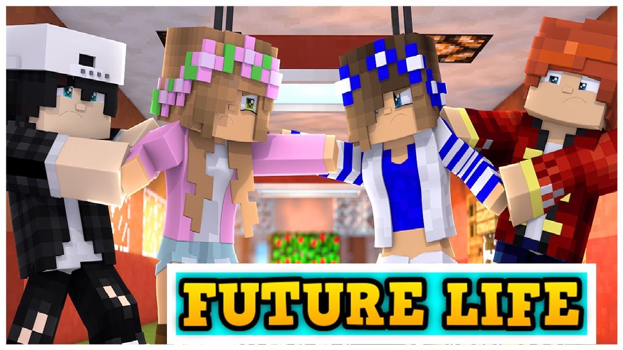 LITTLE KELLY STEALS LITTLE CARLY'S BABY?!  | Minecraft FUTURE LIFE | w/LittleCarly |