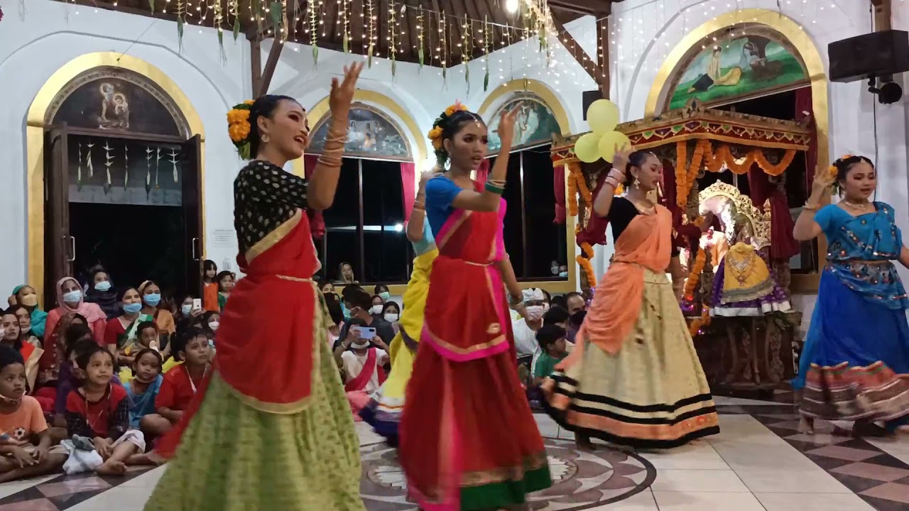 Jaya Radhe Jaya Krishna Dance | Sri Radha Rasesvara Mahotsav | by Youth SSRS