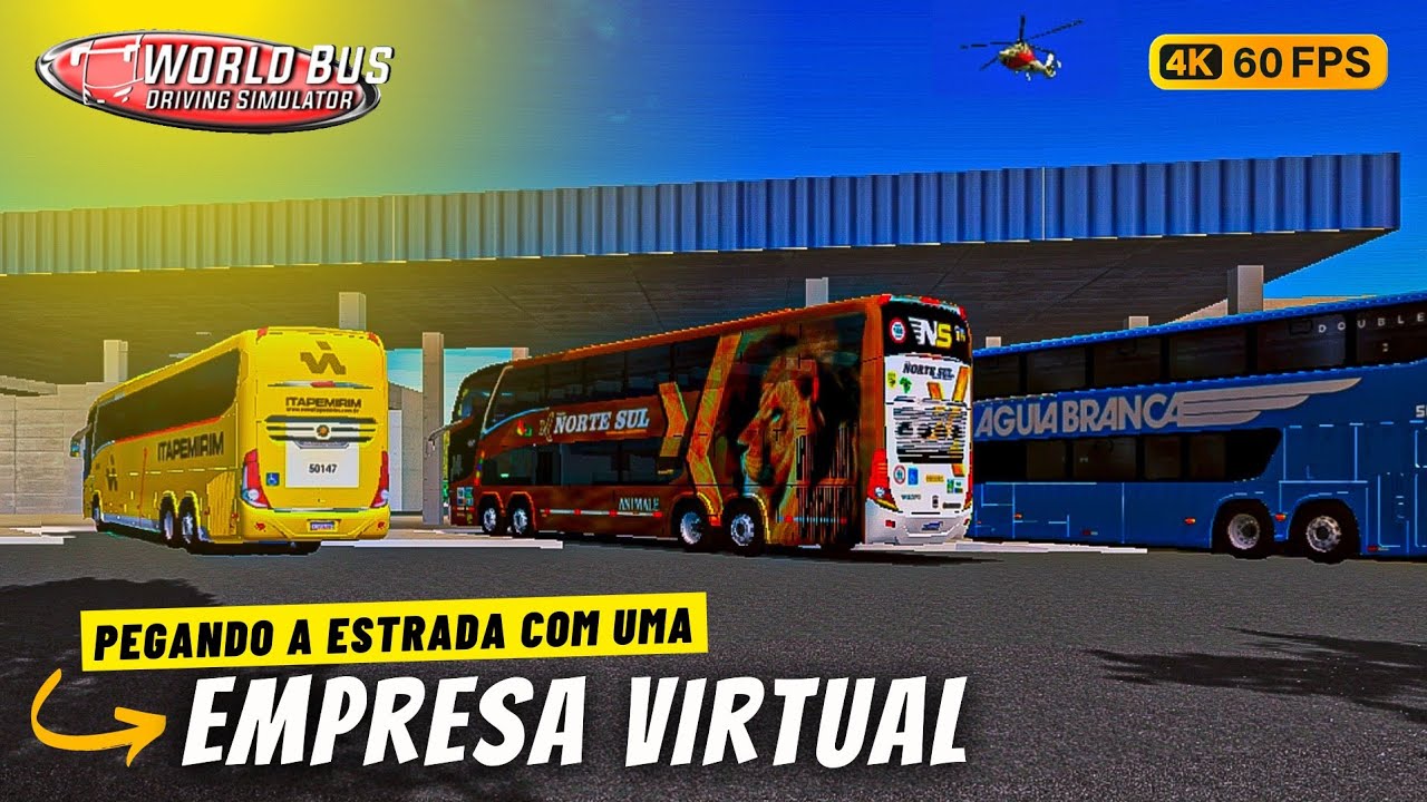 🦁 VIAJANDO COM UMA EMPRESA VIRTUAL NO WBDS