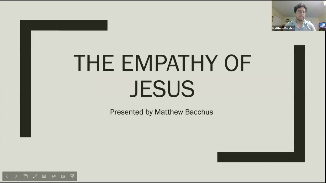 The Empathy of Jesus by Matthew Bacchus