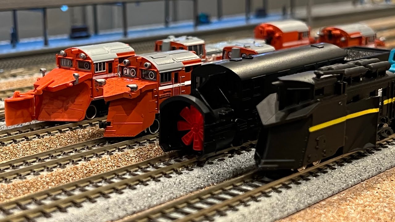 【Nゲージ】DE15除雪車、クモヤ495系、キ620、マヤ34などなど
