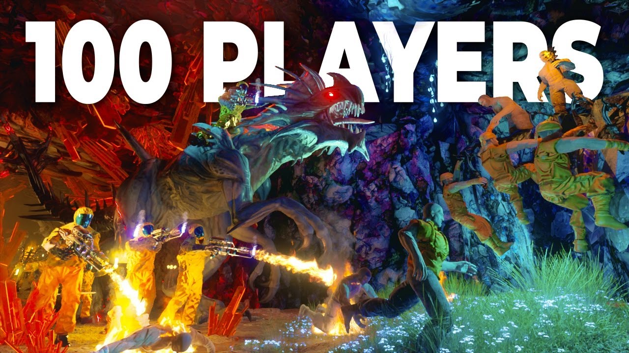 Я заставил 100 игроков симулировать подземные цивилизации в ARK