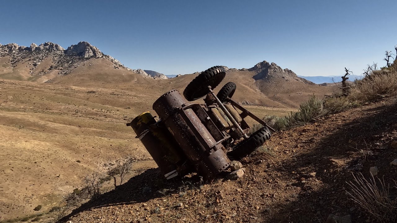 Vintage Trucks and Eerie Cabin at the Nadolia Mine