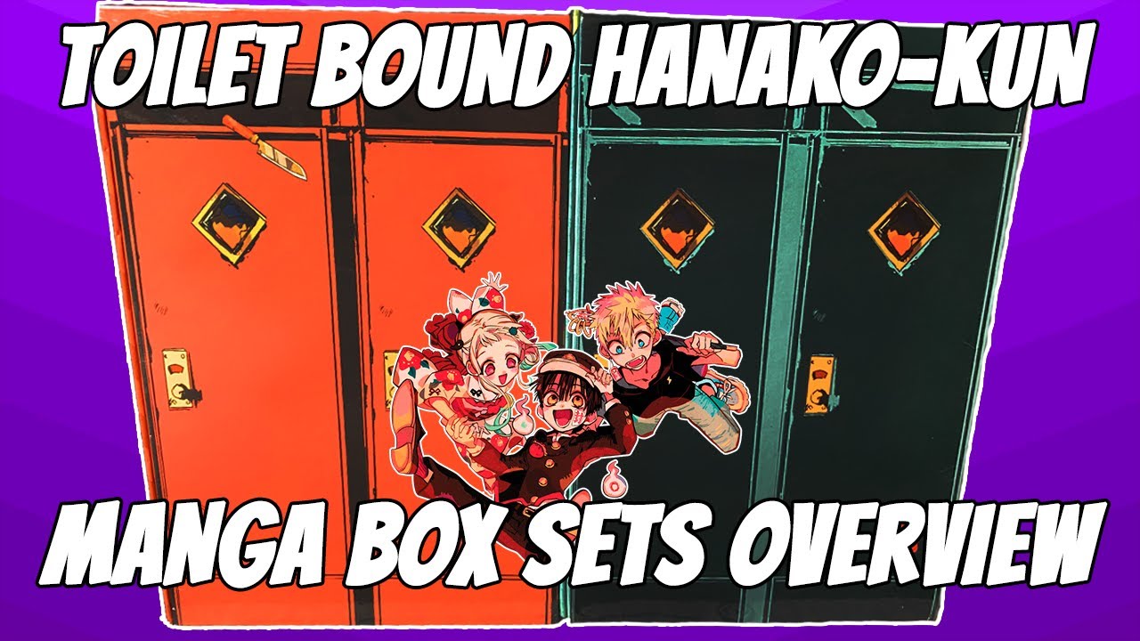 TOILET BOUND HANAKO-KUN MANGA BOX SETS OVERVIEW!
