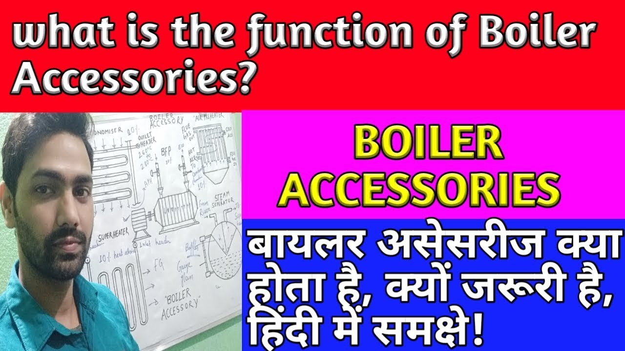 Boiler Accessories Brief Explanation  || Types and Function  of Boiler Accessories || in Hindi
