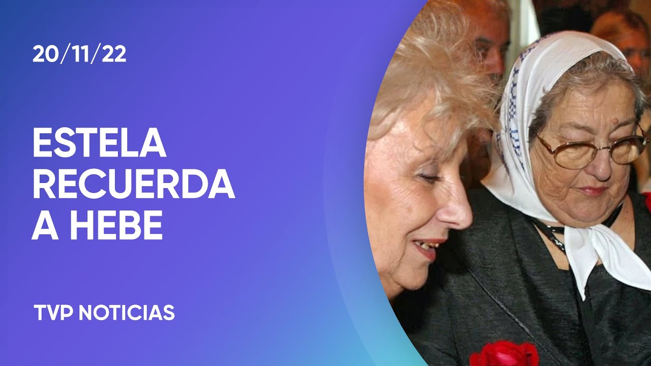 La sentida despedida de Estela de Carlotto a Hebe de Bonafini