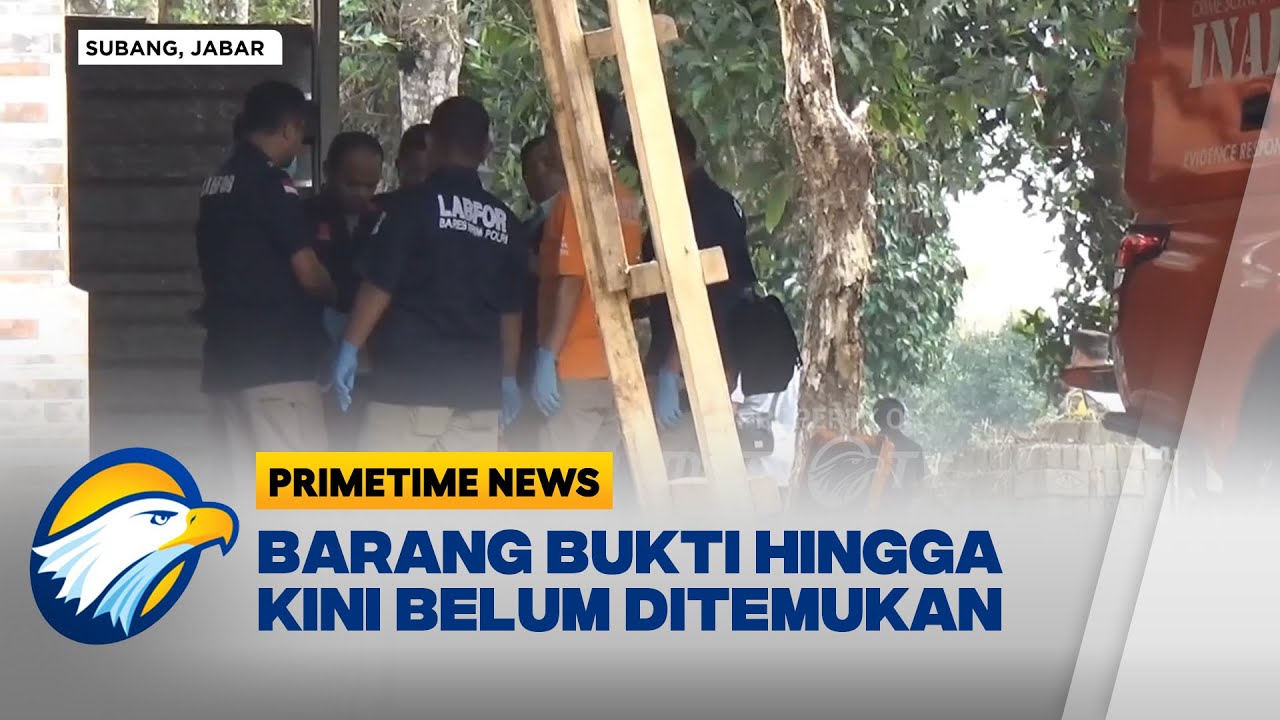 Proses Olah TKP Ulang Kasus P*mbun*han di Subang