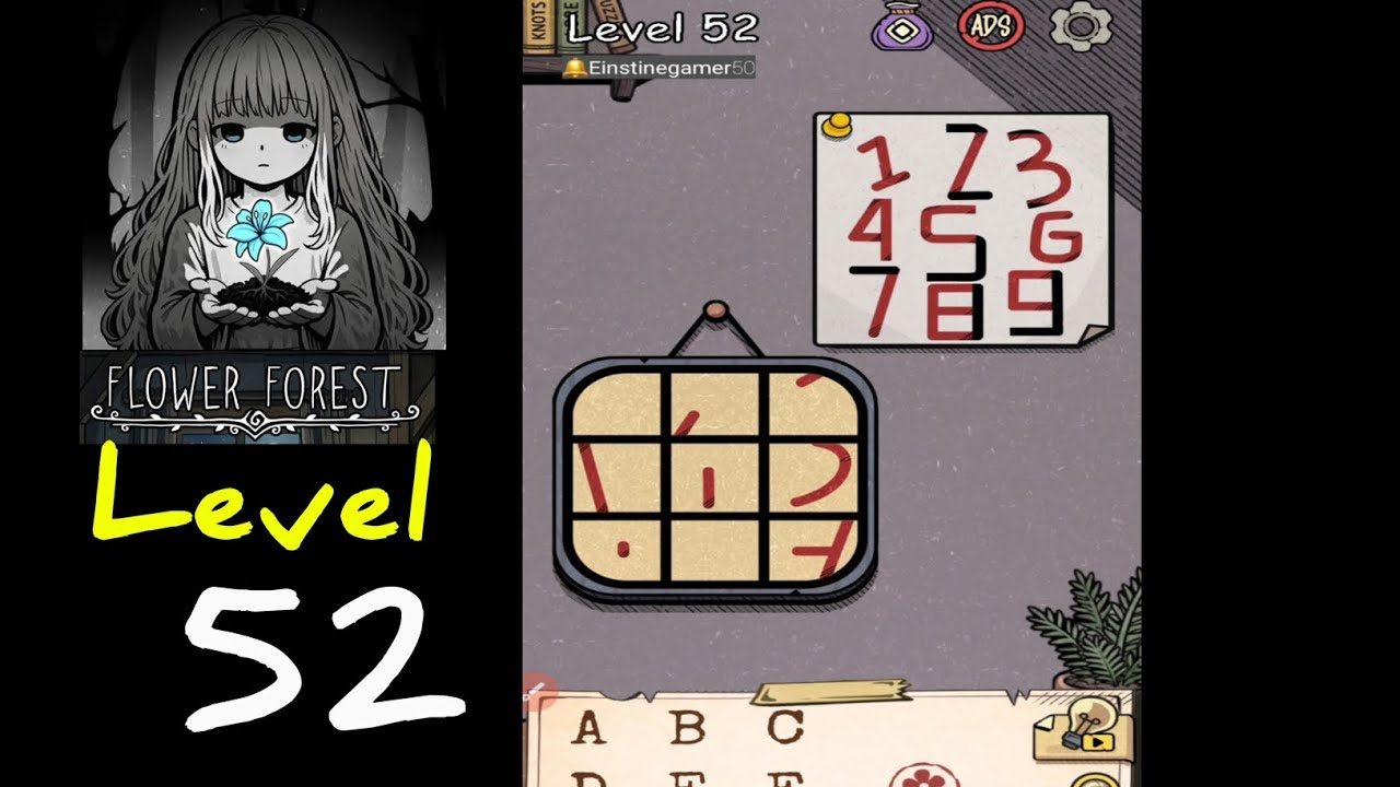 Flower Forest word puzzle Level 52 Gameplay Walkthrough Solution 