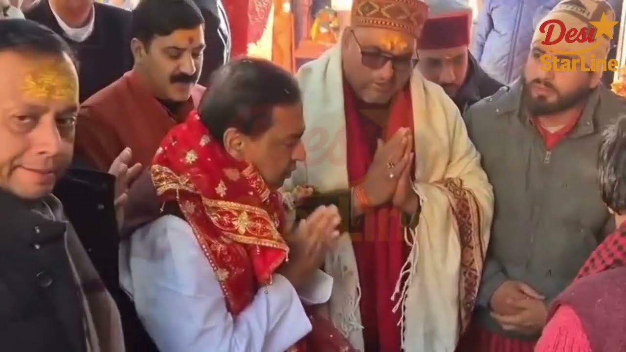Mukesh Ambani Visits Badrinath & Kedarnath | Ambani Family Darshan in Uttarakhand 2025