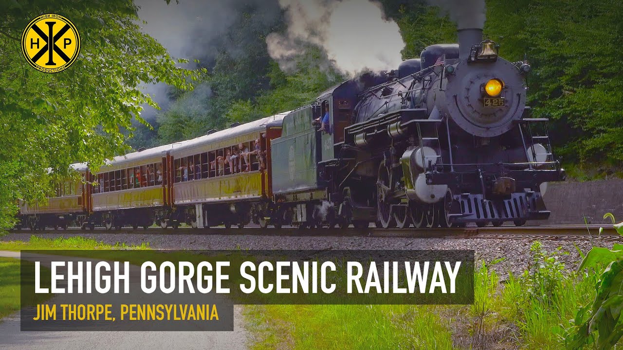 RBMN 425 on the Lehigh Gorge Scenic Railway