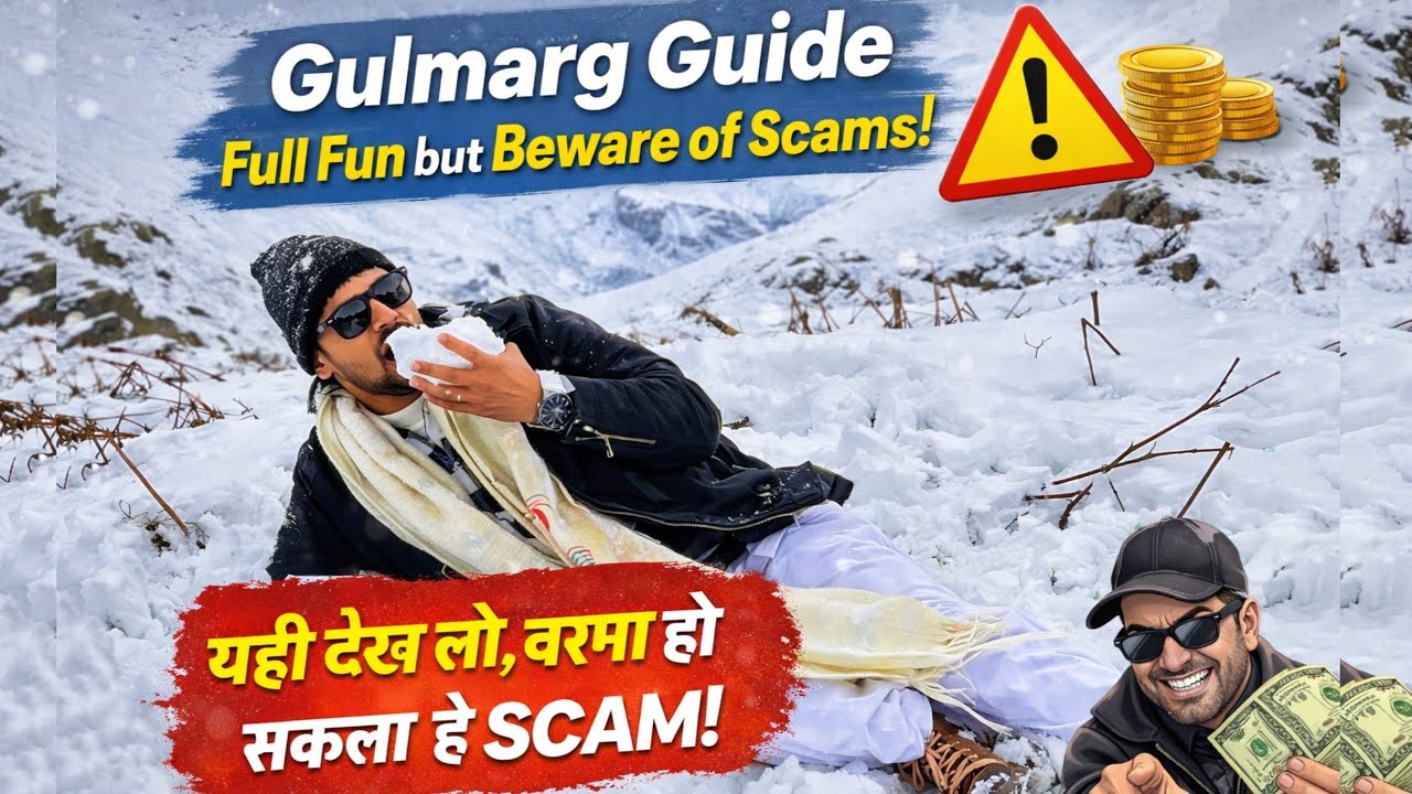 Gulmarg Kashmir Vlog ❄️ | Full Enjoyment & Tourist Scams Exposed 🚨 | Complete Guide