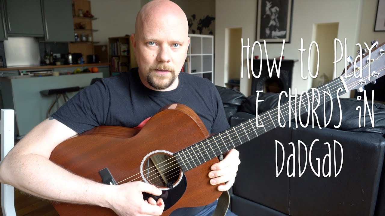 DADGAD episode 7 How to play E chord in DADGAD