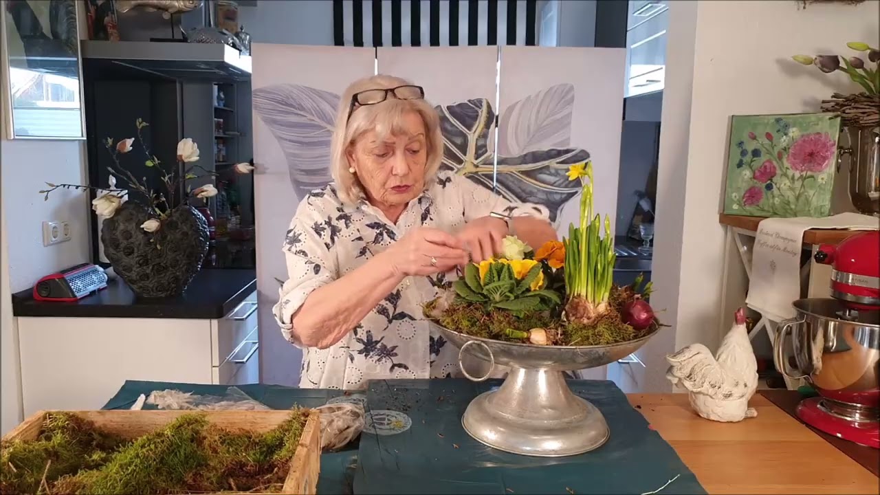 Frühling für den Terrassentisch - Bärbel´s Wohn & Deko Ideen