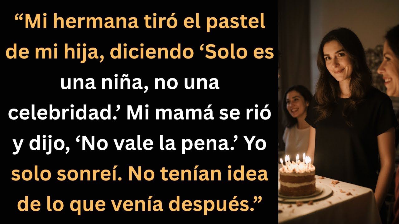 Mi hermana arruinó la fiesta de mi hija. Mi mamá se burló. Pero no sabían lo que planeaba.
